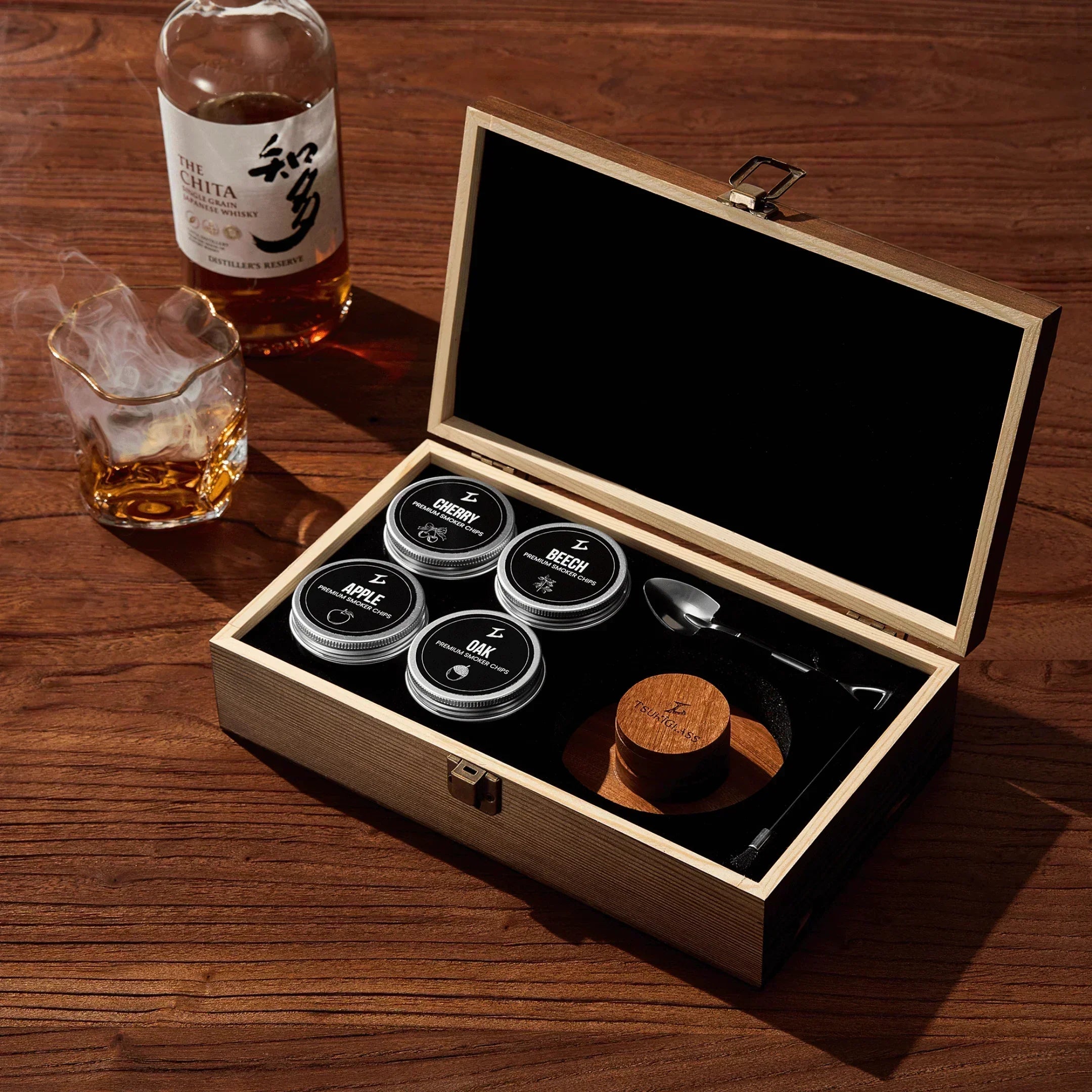 Tsuki Rookkit voor Cocktails