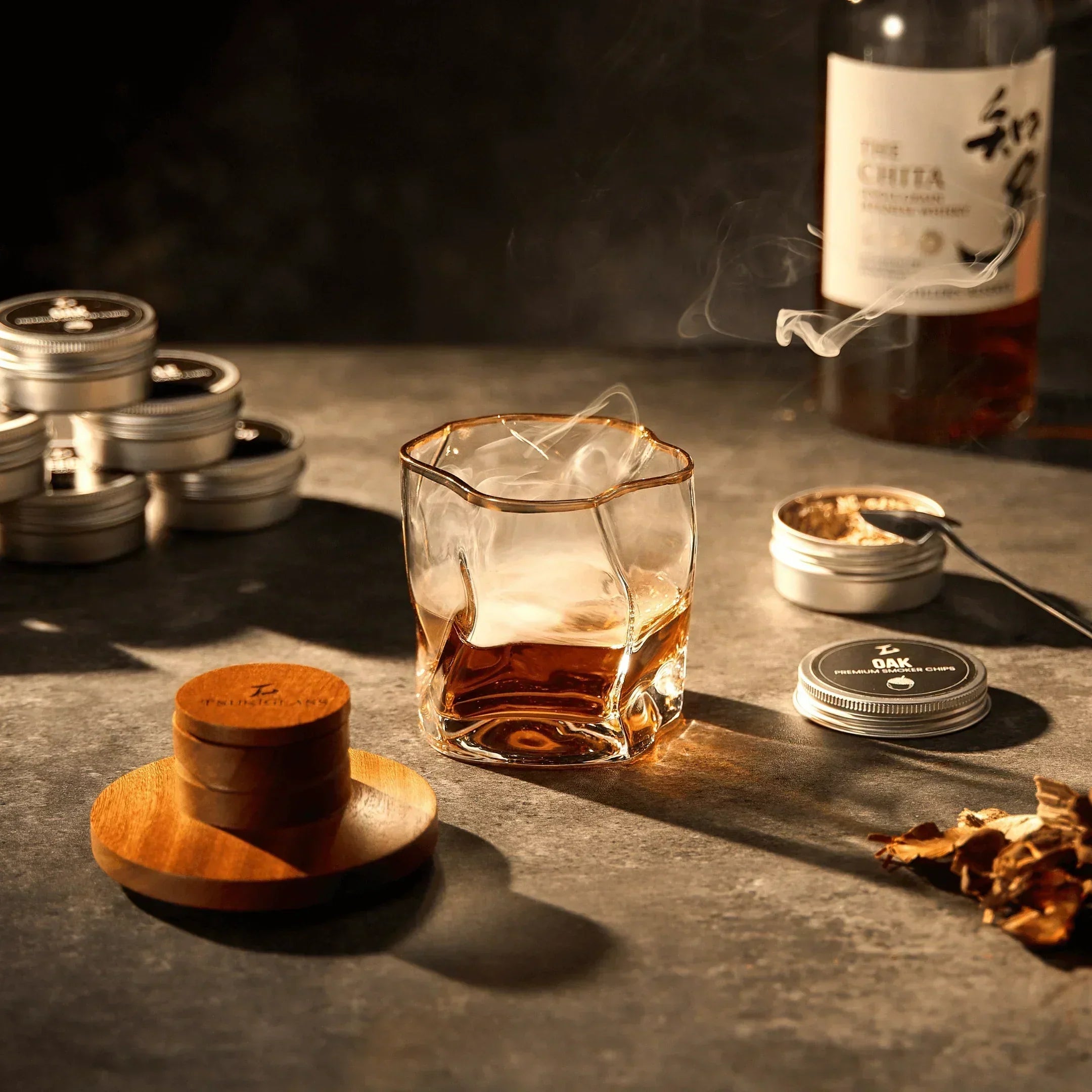 Tsuki Rookkit voor Cocktails