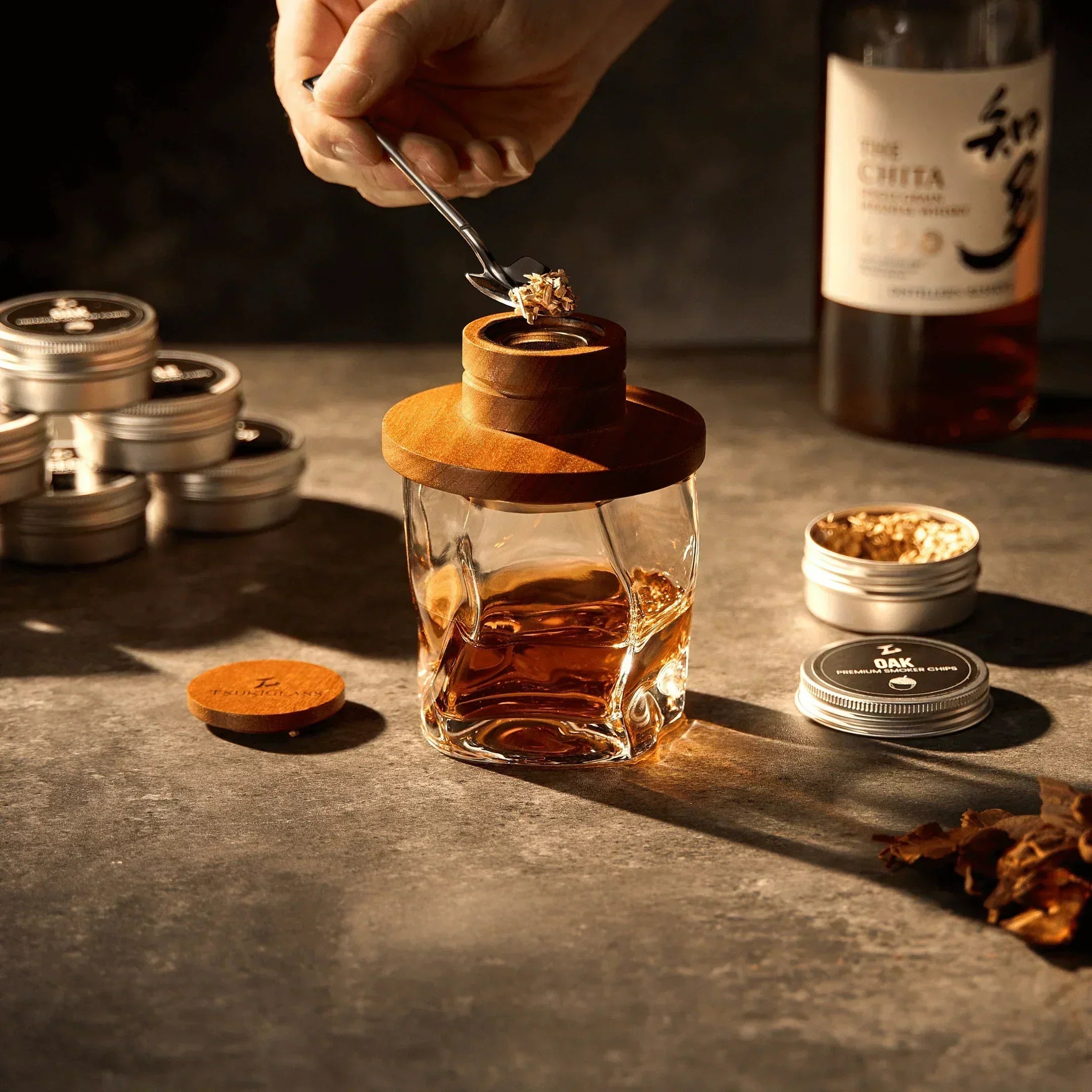 Tsuki Rookkit voor Cocktails