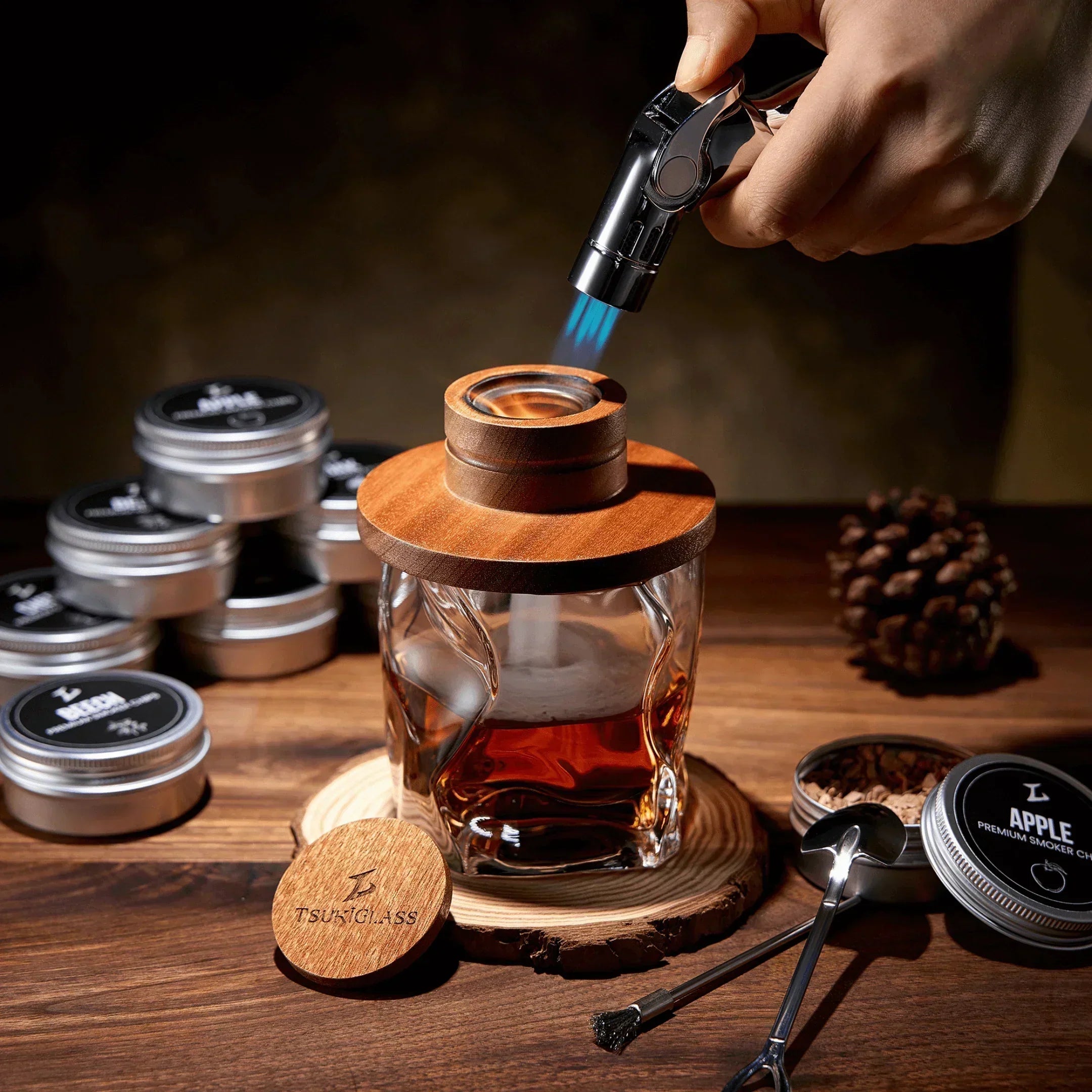 Tsuki Rookkit voor Cocktails