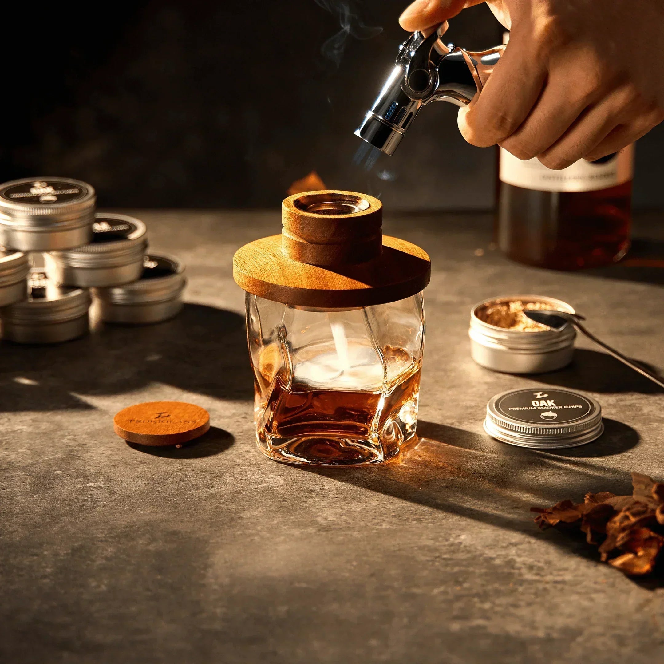 Tsuki Rookkit voor Cocktails