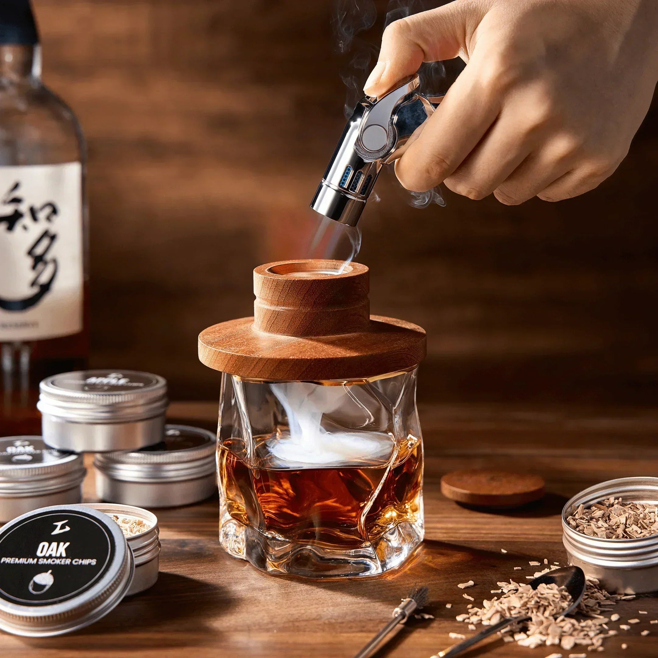 Tsuki Rookkit voor Cocktails