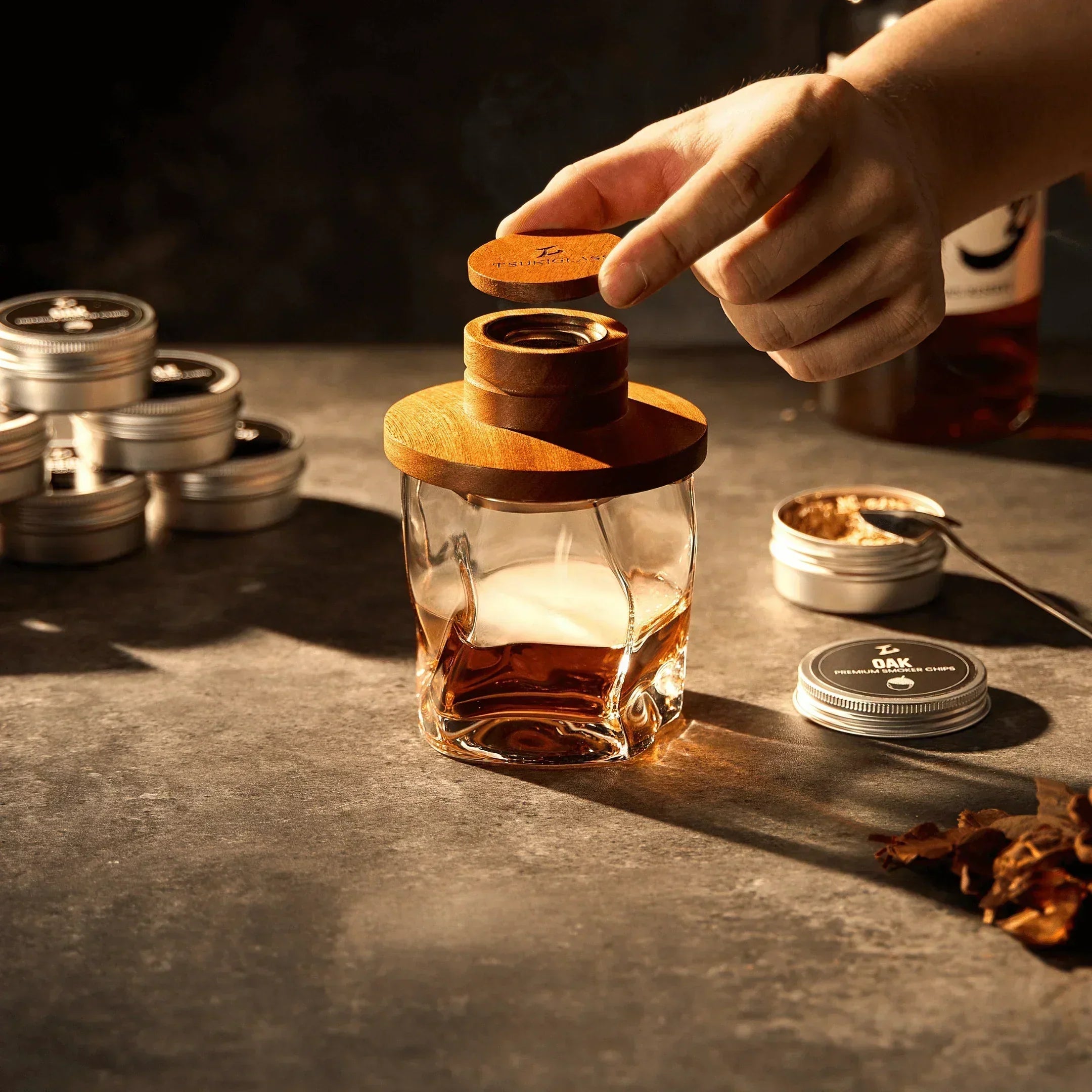 Tsuki Rookkit voor Cocktails